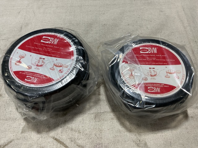 (48) Micro BVM PBVM-C/002 Manual Resuscitators (48) Micro BVM PBVM-C/002 Manual Resuscitators
