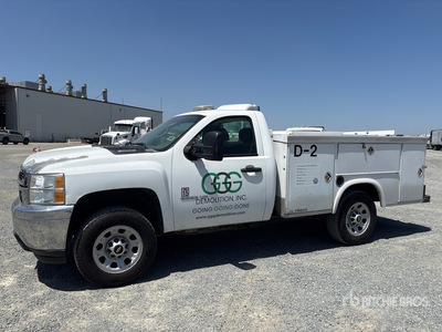 2012 Chevrolet Silverado 3500HD 4x2 Utility Truck