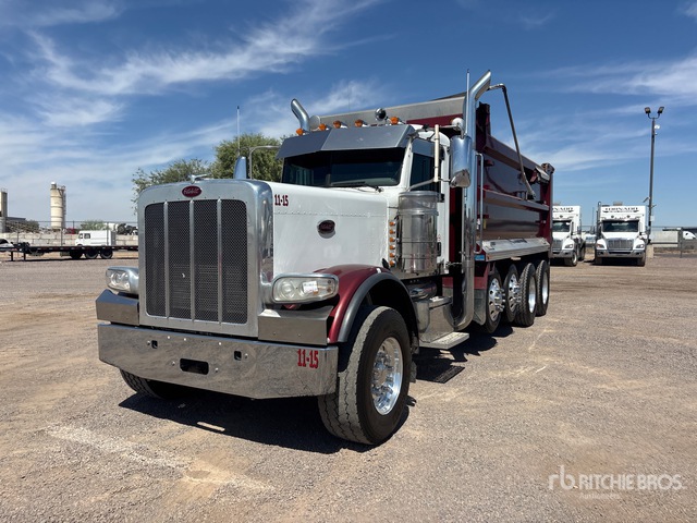 2015 Peterbilt 389 10x4 Quad/A Dump Truck (Glider Kit)