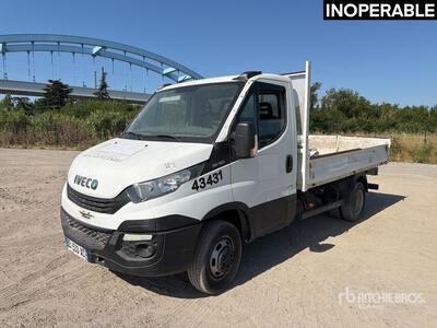2017 Iveco 35-120 4x2 Camion Benne Camion à benne basculante (Inoperable)