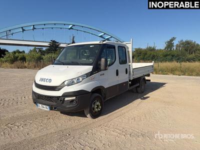 2017 Iveco 35-120 4x2 Camion Benne Camion à benne basculante (Inoperable)