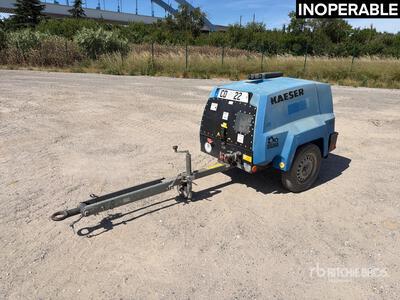 2014 Kaeser M20 2 m3/min Mobile Compresseur A Air Air Compressor (Inoperable)