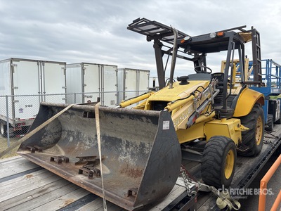 2002 New Holland LB75B Baggerlader