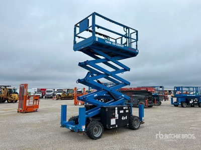 2017 Genie GS-3369RT 4x4 Diesel Rough Terrain Elevador de tijera