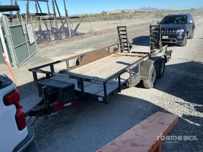 1996 Big Tex 14 ft T/A Trailer utilitario