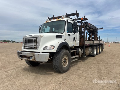Hiab Loglift 251S Knuckle Boom on 2012 Freightliner M2 112 8x6 Extended Cab Greiferwagen