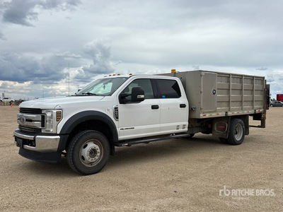 2019 Ford F-550 XLT 4x4 Crew Cab Autocarro cassone fisso