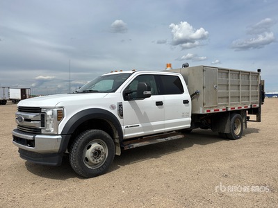 2019 Ford F-550 XLT 4x4 Crew Cab Autocarro cassone fisso