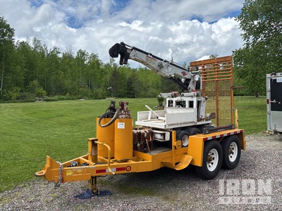 IMT 94 6 drive chain driven, also has set of chains for the tires Easement Machine with Trailer 下水道 & 水道機器 その他