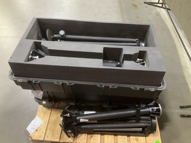 (3) Heavy Duty Camera Tripods