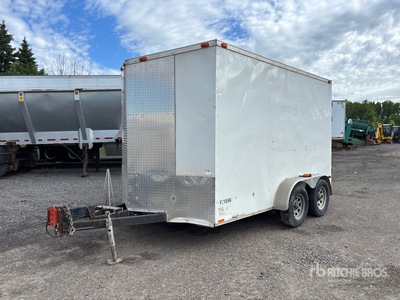 2015 Cynergy Swift 14 ft T/A Enclosed Trailer