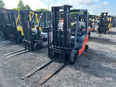 Toyota 8FGU15 2500 lb Cushion Tire Forklift