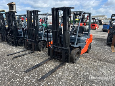 Toyota 8FGU25 4500 lb Cushion Tire Forklift