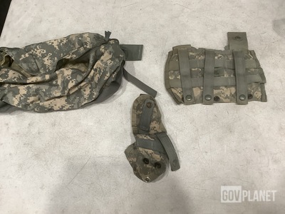(357) Hand Grenade Pouches, (21) Waist Packs & Assorted Items