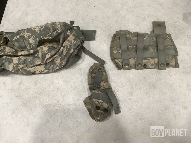 (357) Hand Grenade Pouches, (21) Waist Packs & Assorted Items