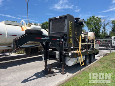 2013 Hammelmann 10K Portable Water Blaster w/ 2010 T/A Flatbed Trailer