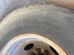 Trailer with Tire Size