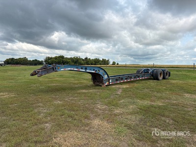 1998 Peerless T/A Removable Gooseneck Low Loader