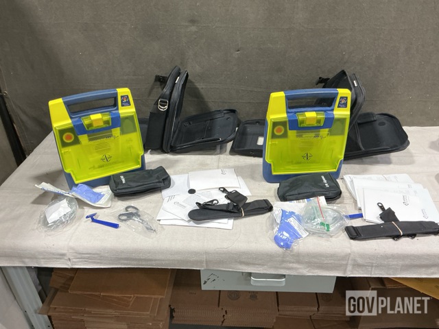 (2) Cardiac Science PowerHeart AED G3 Pro Defibrillators