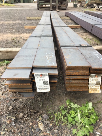 Lot of (34) Flat Steel