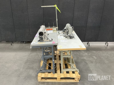 (2) Assorted Consew Industrial Sewing Machines