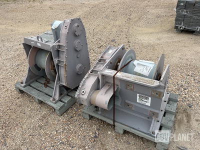 (2) Center Winch Assemblies