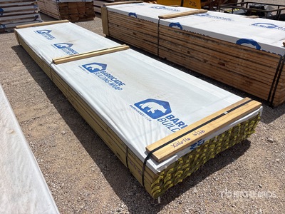 Quantity of (84) 2 in x 4 in x 16 ft Treated Legname (Unused)
