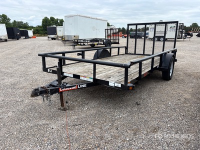 2021 Orange Line 14 ft S/A Utility Trailer