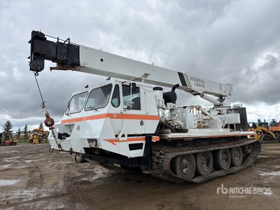 1991 Nodwell 320V Véhicule à chenilles avec grue w/ National 9103A 26 ton
