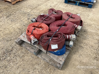 Quantity of 600 ft of 3 in Water Pump Hoses