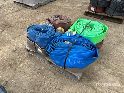 Quantity of 400 ft of 4 in Water Pump Hoses