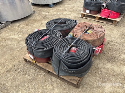 Quantity of 400 ft of 4 in Water Pump Hoses
