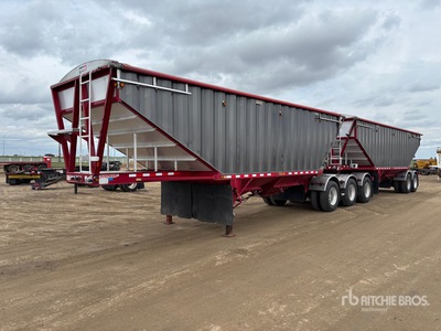 2019 Doepker 28 ft Super B-Train Lead Belly Graan aanhanger