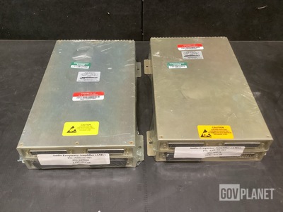 (2) Wulfsberg AMU50-001 Audio Management Units