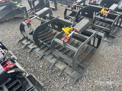 All-Star 68 in Rock Skid Steer Grapple (Unused)