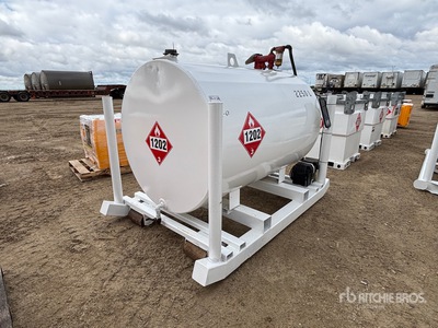 Northern Steel 2250 L Skid Mounted Steel Diesel Fuel Tank