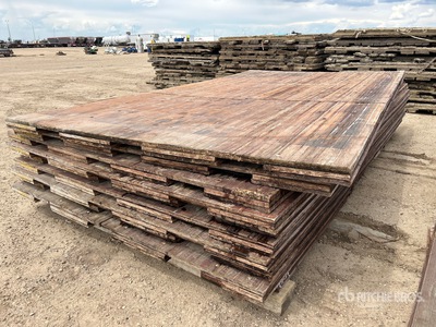 Quantity of (10) 7 ft 3 in x 12 ft 10 in Access Mats