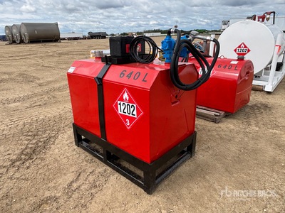 IBC 640 L Steel Diesel Fuel Tank