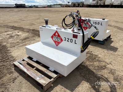 2008 Westeel 320 L Steel Diesel Fuel Tank