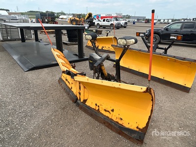 Meyer 8 ft 9 in Power-V Pala para nieve