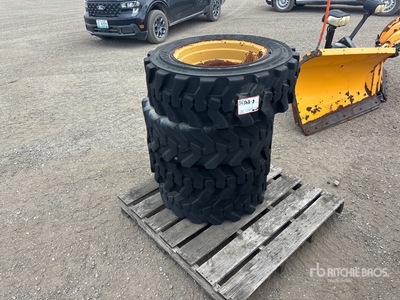 Quantity of (4) 10.5/80-18 Tyres