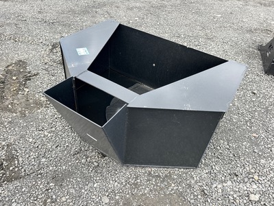 2025 Kit Containers QT-CB-075 0.75 cyd Concrete Placement Skid Steer Bucket (Unused)