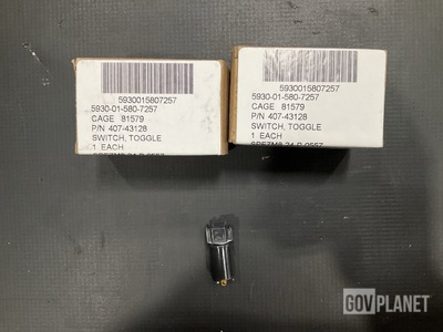 (3) Mason Electric 407-43128 Toggle Switches