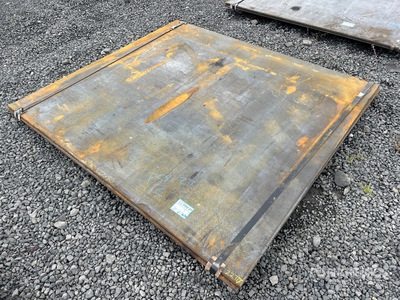 Quantity of (2) 2025 Kit Containers 6 ft x 6 ft 8 in (0.75 in Thick) 3/4 In. ألواح الصلب