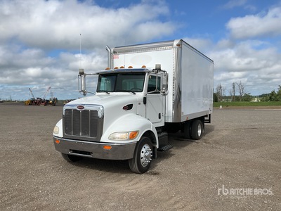 2012 Peterbilt 330 4x2 Van Truck