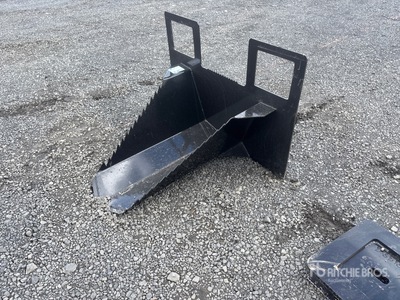 2025 Kit Containers QT-TS-40 Skid Steer Stump Bucket (Unused)
