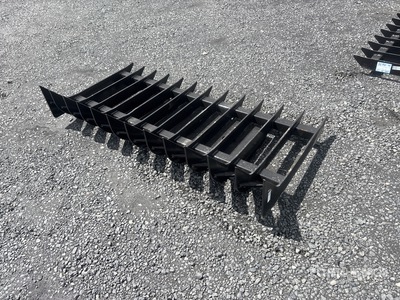 2025 Kit Containers QT-RR-70 70 in Skid Steer Root Rake (Unused)