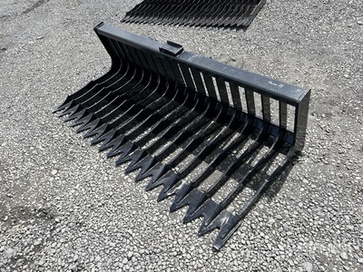 2025 Kit Containers QT-SB-L76-V3 76 in Skeleton Skid Steer Bucket (Unused)