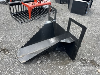 2025 Kit Containers QT-TS-40 40 in Skid Steer Stump Bucket (Unused)