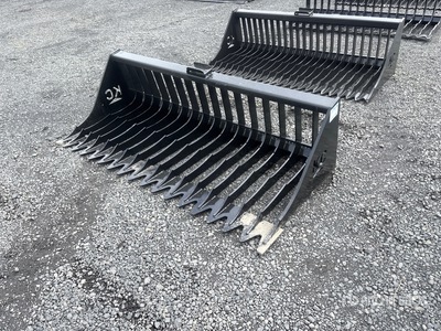 2025 Kit Containers QT-SB-H72-F 72 in Skeleton Skid Steer Bucket
